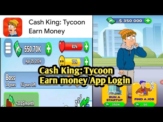 Cash King Tycoon Earn Money 